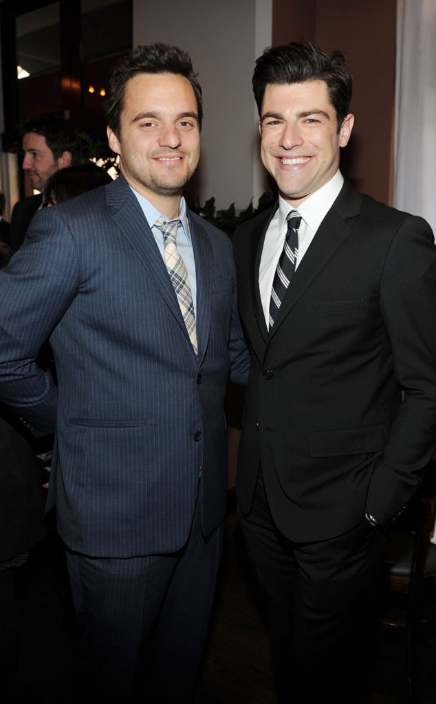 Jake Johnson and Max Greenfield from 2013 Upfronts: Star Sightings | E ...