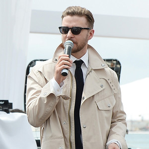 Justin Timberlake Hits Cannes Film Festival, Tries Out New 