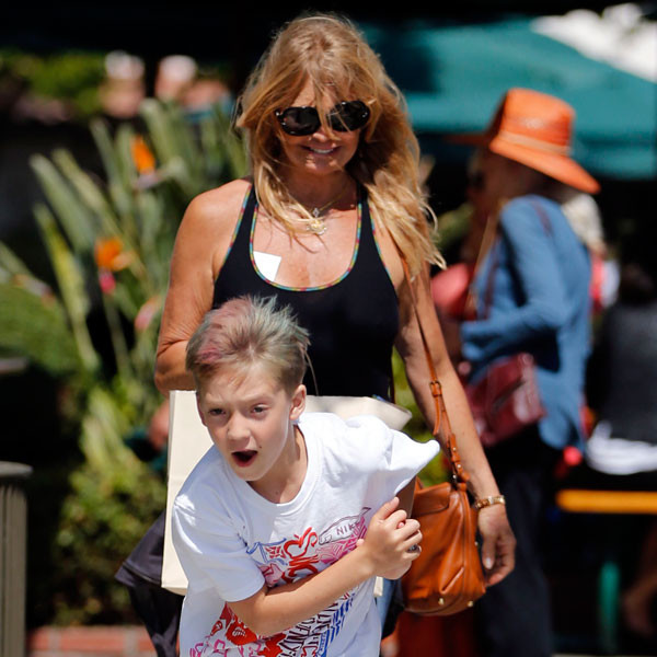 Kate Hudson's Son Ryder Rocks New Pink and Blue 'Do E! Online CA