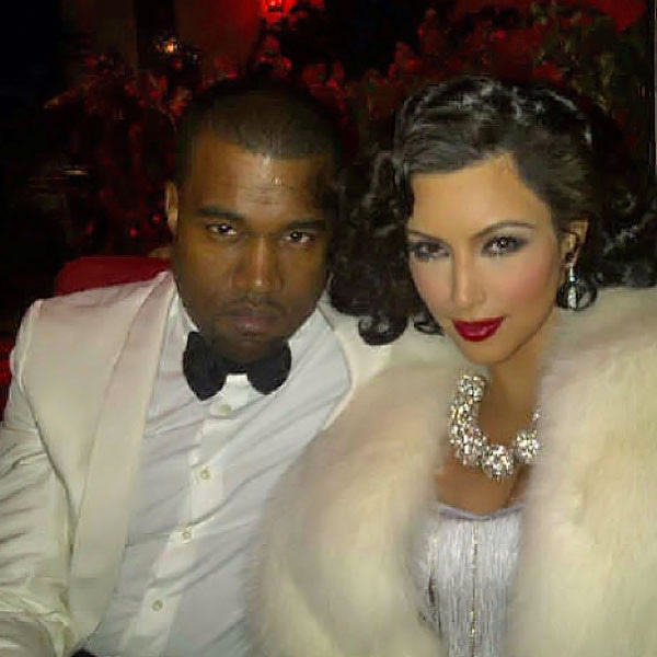 Kim Kardashian, Kanye West, Instagram