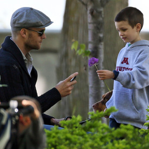 Tom Brady's Adorable Son Jack Gives Him a Flower | E! News