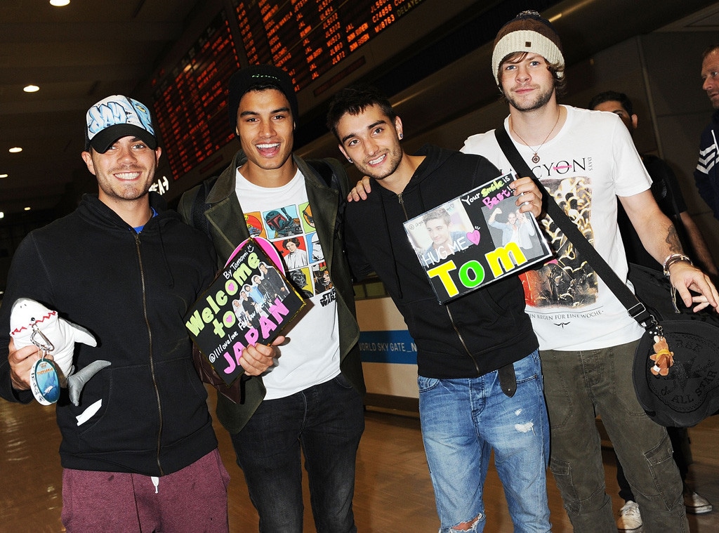 Max George, Siva Kaneswaran, Tom Parker, Jay McGuiness, The Wanted