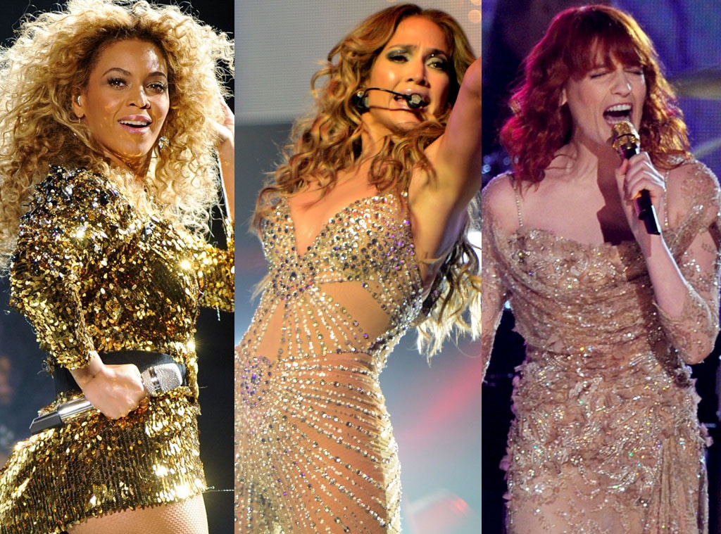 Jennifer Lopez, Florence Welch, Beyonce