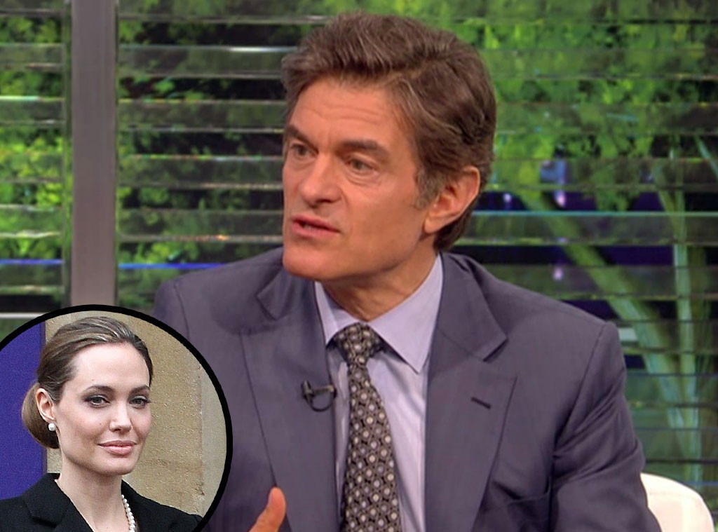 Dr. Oz, Angelina Jolie