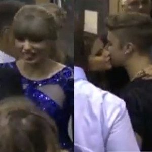 Justin And Selena Kiss Backstage At Billboard Awards E News