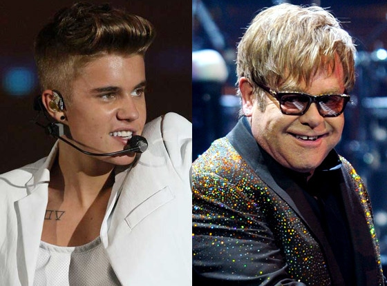 Justin Bieber, Elton John
