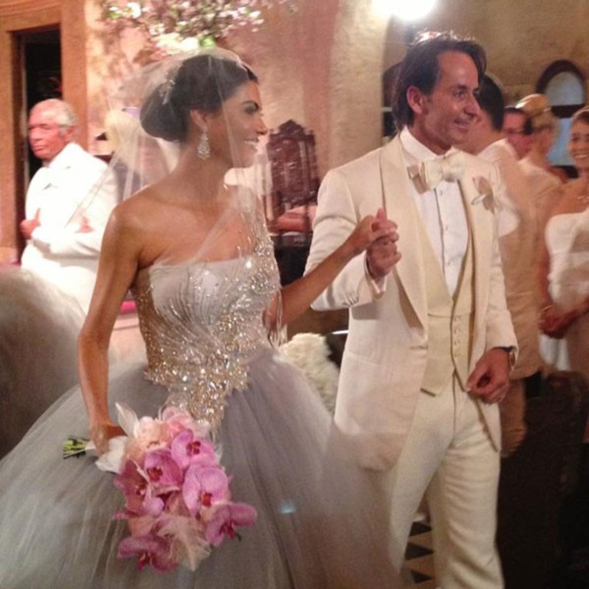 Exclusive Inside Adriana De Moura's Gatsby Wedding   E Online