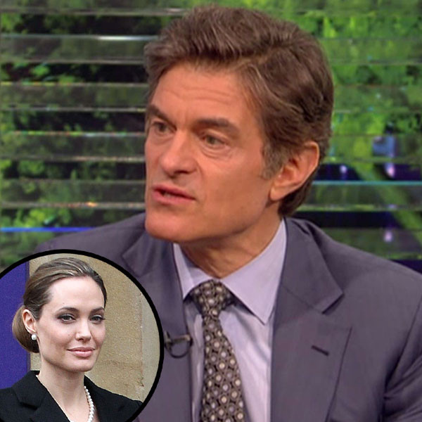 Video Dr. Oz "So Proud" of Angelina Jolie