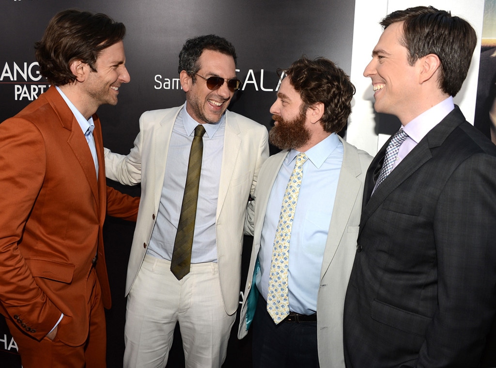 Bradley Cooper, Todd Phillips, Zach Galifianakis, Ed Helms
