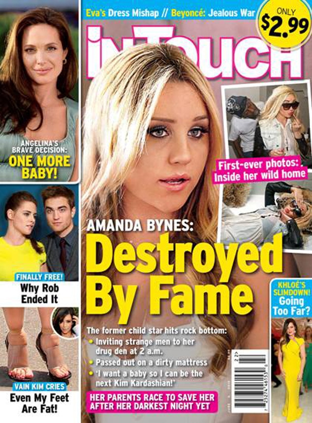 Amanda Bynes, InTouch Cover