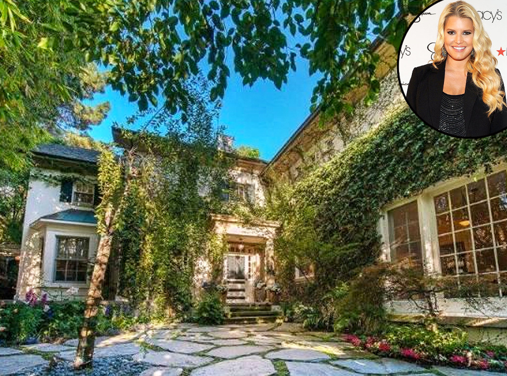 Jessica Simpson Puts Palatial Hidden Hills Mansion on the Market