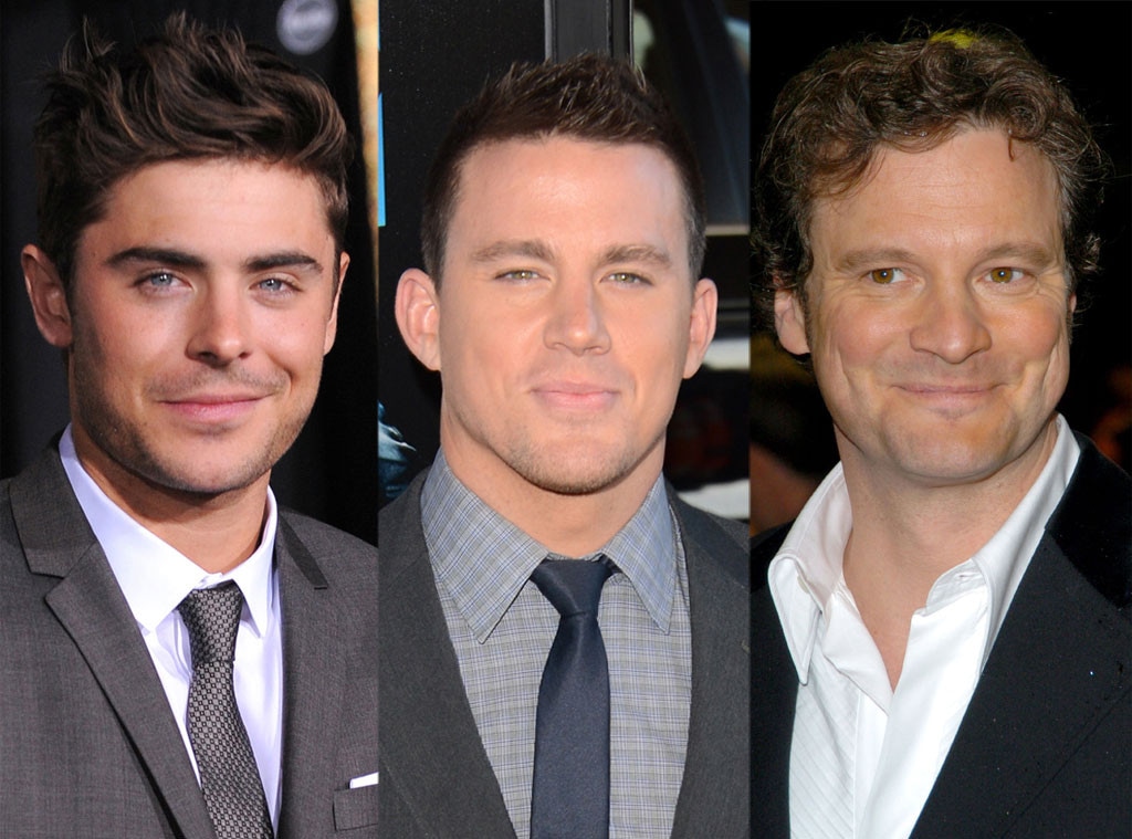 Zac Efron, Channing Tatum, Colin Firth