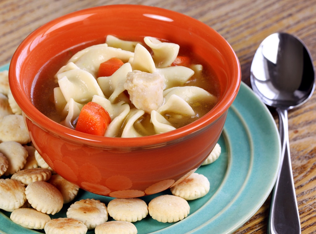 Chicken Noodle Soup from Top 10 Hangover Foods E! News