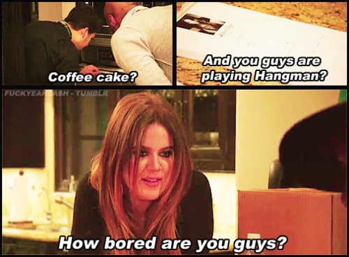 Boredom Police from Khloe Kardashian Odom's Best Moments on Keeping Up ...