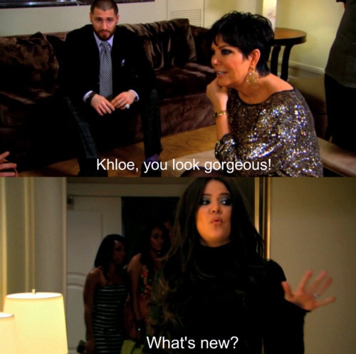 I Mean Duh Part Three From Khloe Kardashian Odoms Best Moments On Keeping Up With The Kardashians 1990