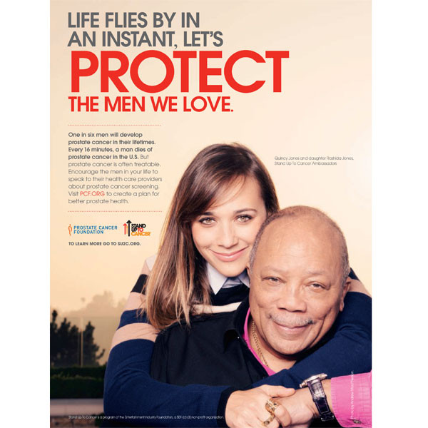 Exclusive! Rashida Jones & Dad Quincy Team Up to Fight Cancer