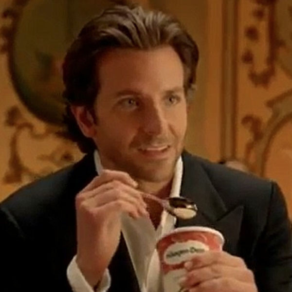 Bradley Cooper in Haagen-Dazs Commercial - Pop City Life