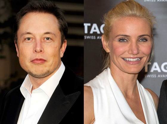 Elon Musk, Cameron Diaz