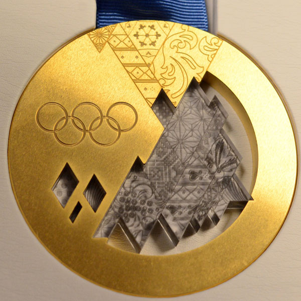 Olympic Medals For 2014 Winter Games Revealed E Online