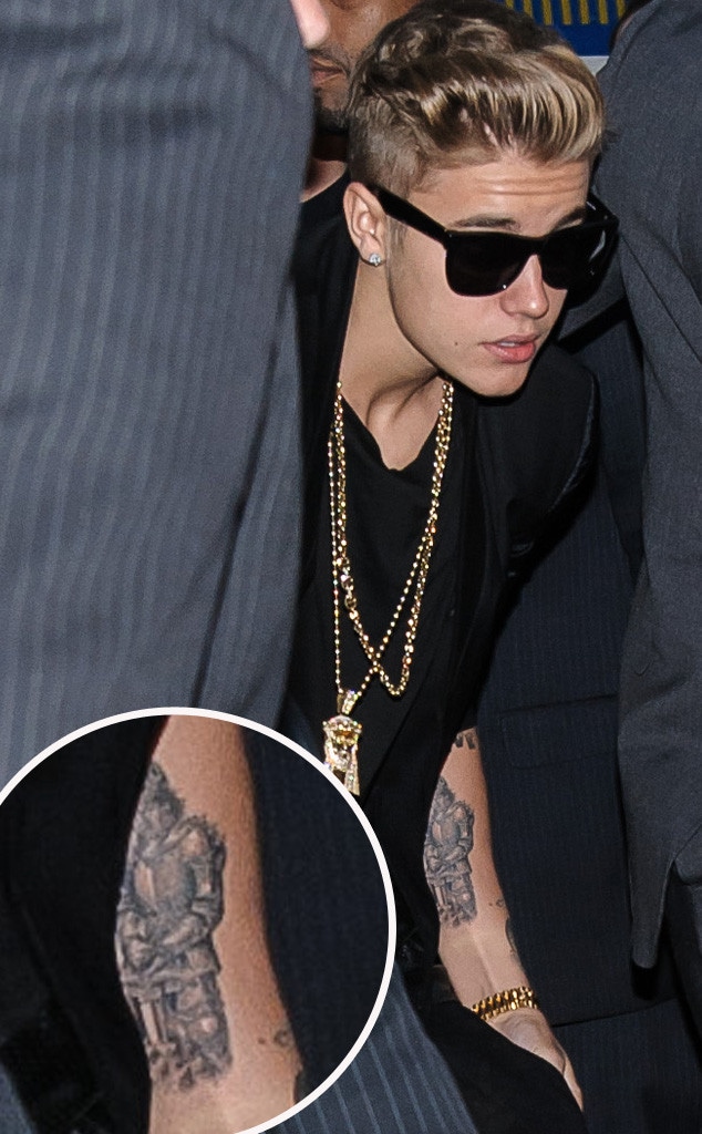 Justin Bieber, New Tattoo