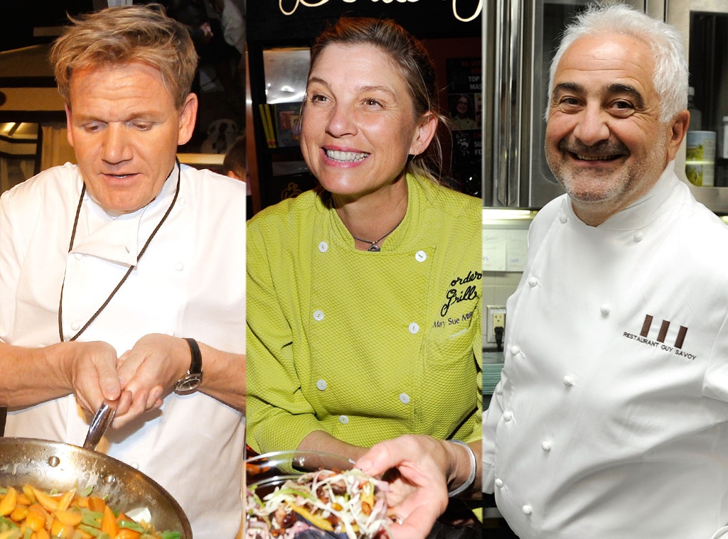 Gordon Ramsay, Mary Sue Milliken, Guy Savoy