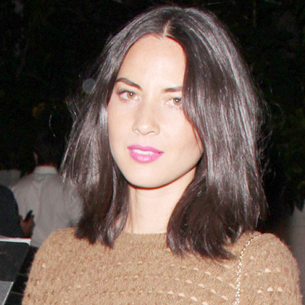 Olivia Munn accidentally flashes a nipple beneath crochet top as she goes  bra-less on night out
