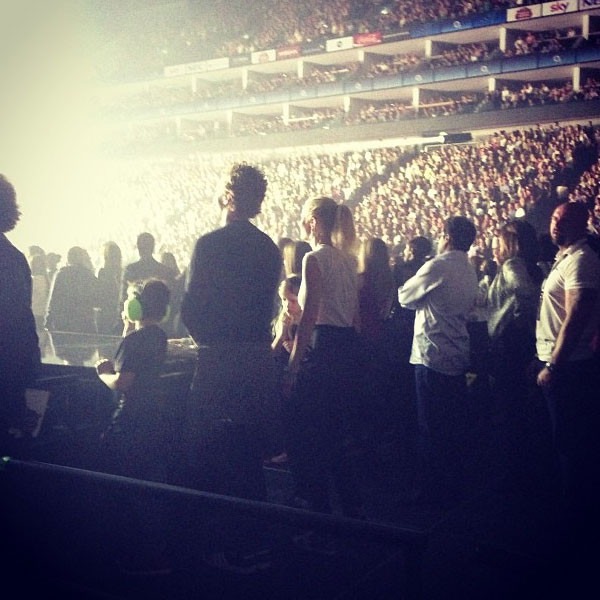 Chris Martin, Gwyneth Paltrow, Jay Z, Beyonce's London Concert