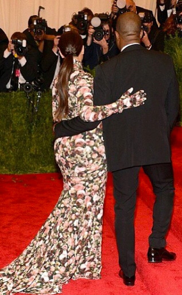 Kim Kardashian & Kanye West from 2013 Met Gala Twitpics & Instagrams