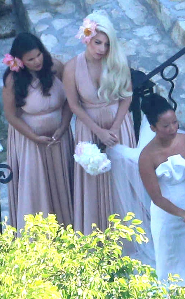 Lady Gaga Serves as BridesmaidSee the Pic Lady Gaga Serves as BridesmaidSee the Pic