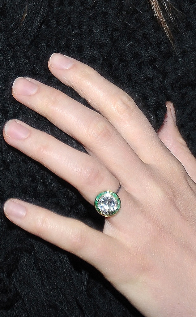 Going Green from Guess the Celebrity Engagement Ring E! News