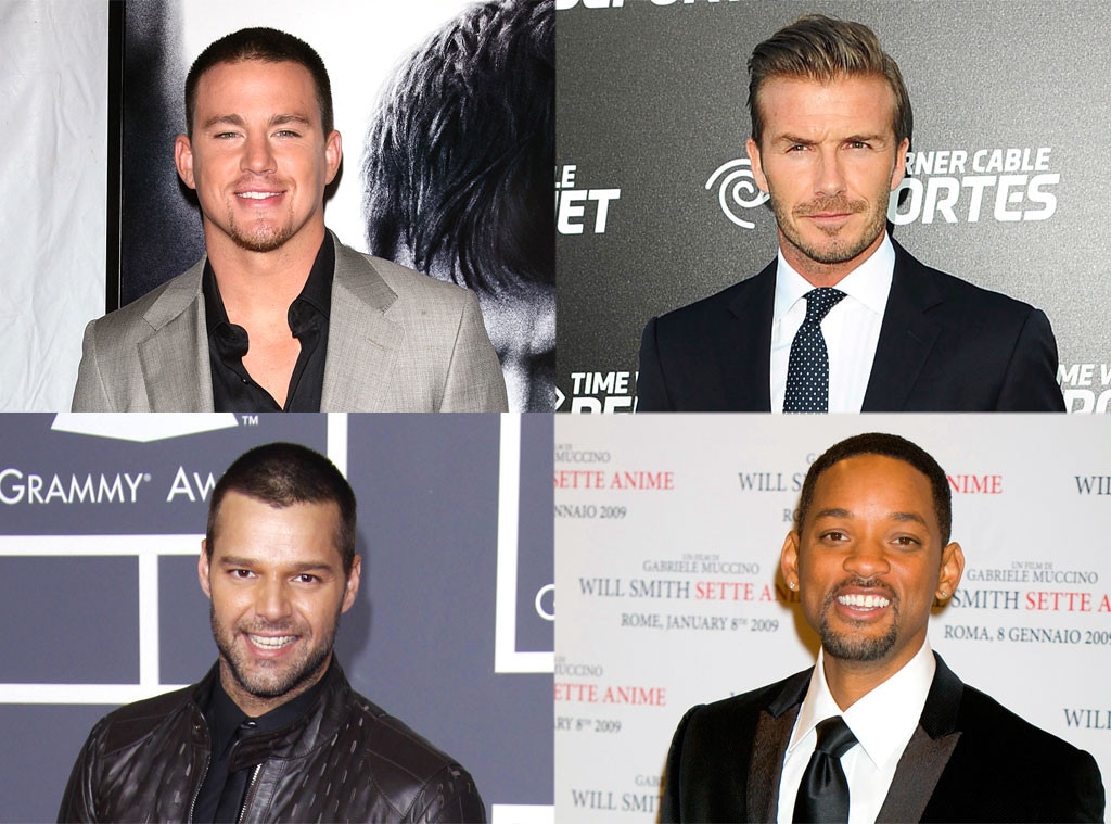 David Beckham, Will Smith, Channing Tatum, Ricky Martin