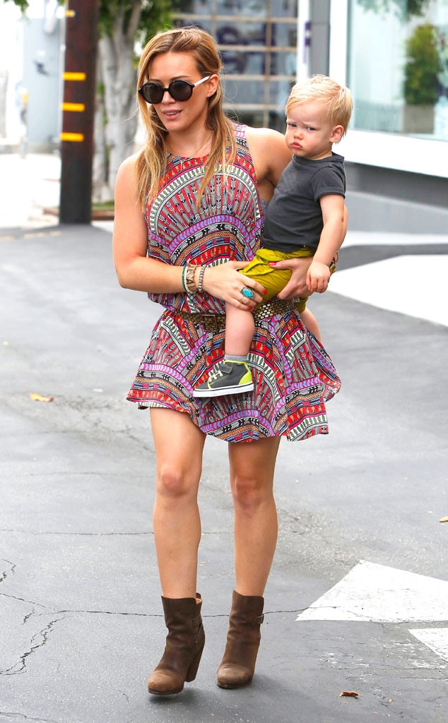 Strong Mom From Hilary Duff & Luca's Cutest Pics 