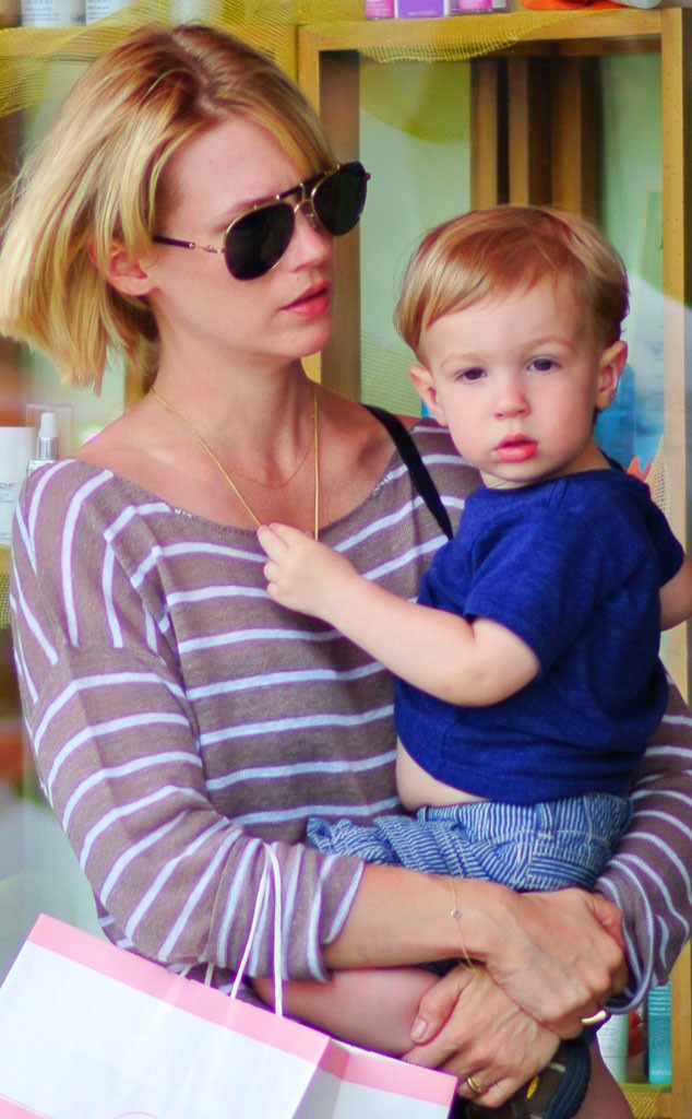 January Jones And Xander From The Big Picture Today S Hot Photos E News