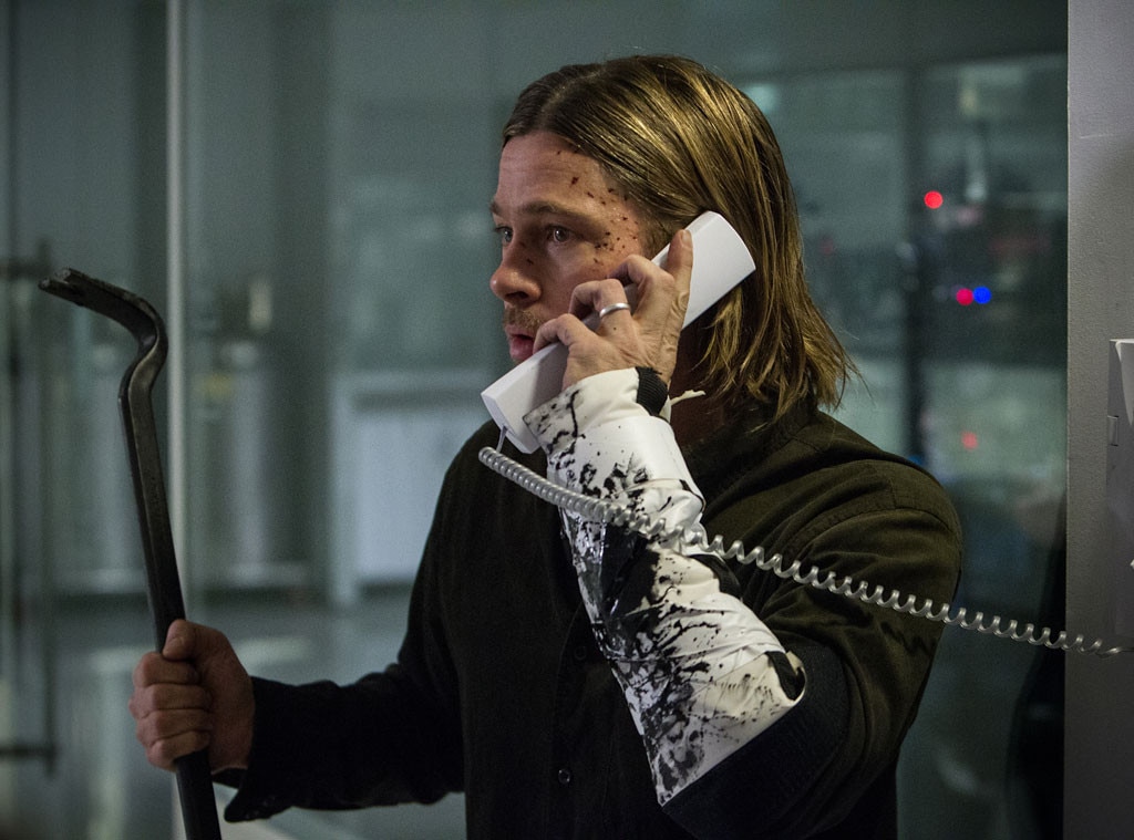 Brad Pitt from World War Z Movie Pics E! News