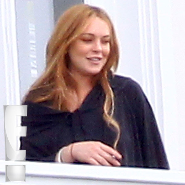 Exclusive Lindsay Lohan Surfaces Smoking During Rehab