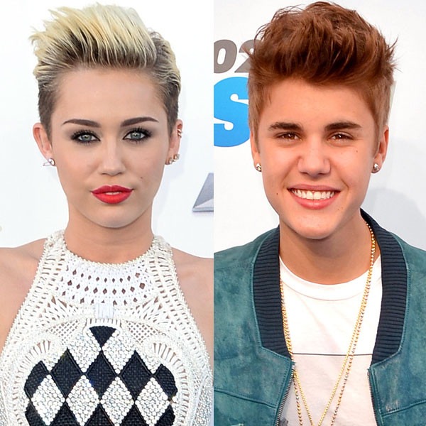 Justin Bieber, Miley Cyrus, Will Smith, Usher