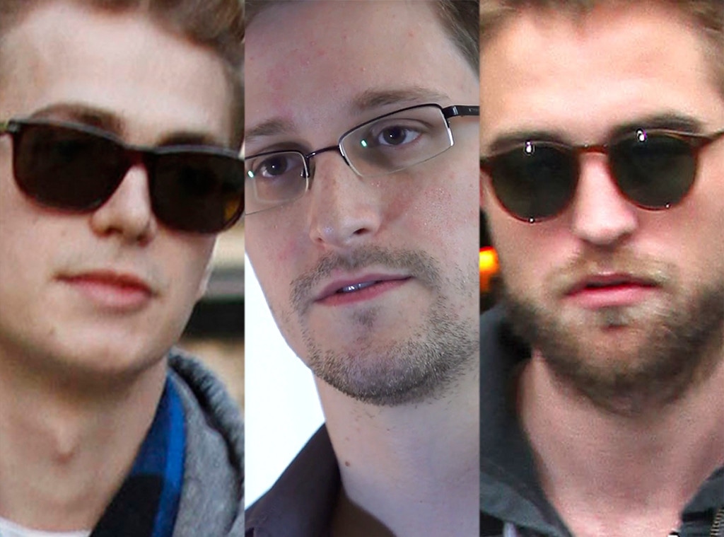 Hayden Christensen, Edward Snowden, Robert Pattinson
