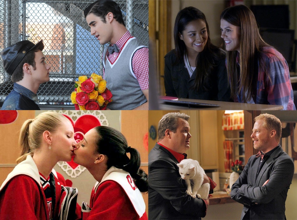 Gay TV Couples: Glee, Pretty Little Liars, Modern Family
