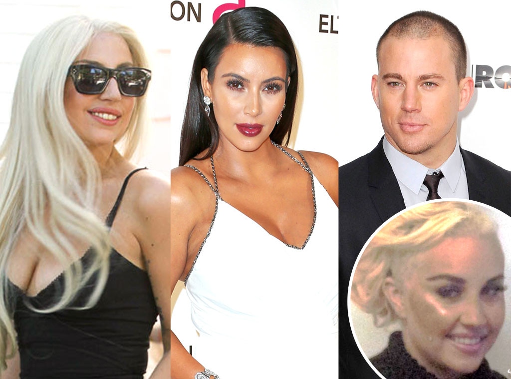 Lady Gaga, Kim Kardashian, Channing Tatum, Amanda Bynes