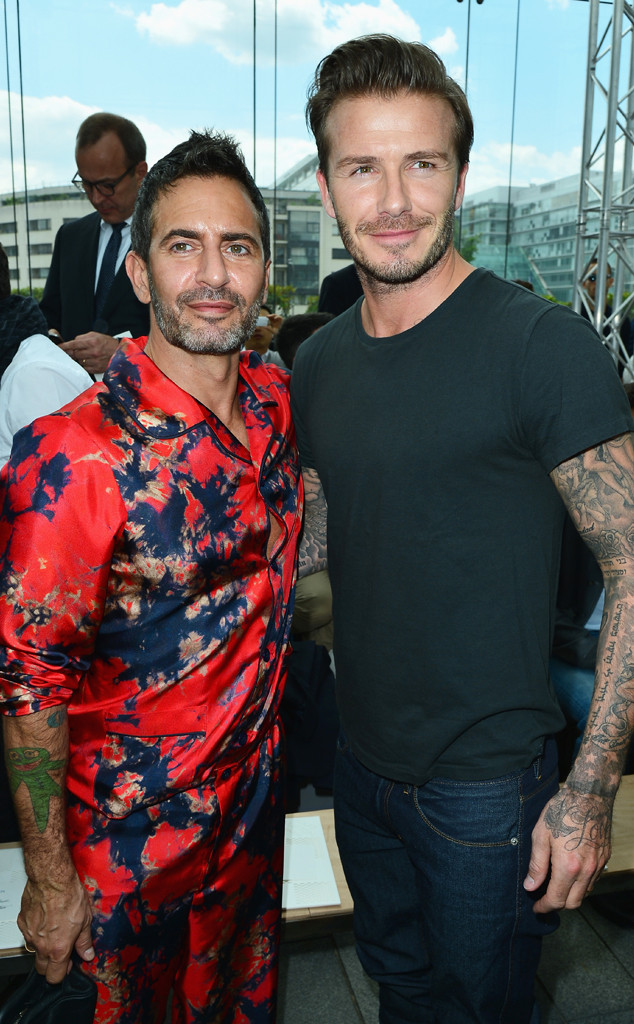 David Beckham: Louis Vuitton Paris Show with Marc Jacobs!: Photo
