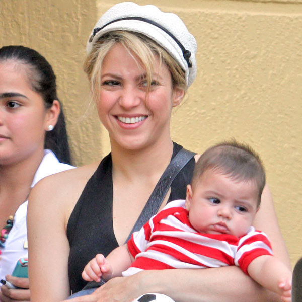 Shakira Takes Son Milan to Watch Soccer! E! Online