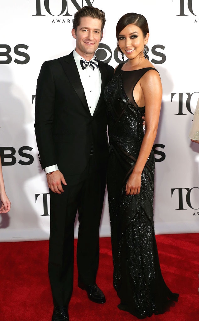 Matthew Morrison, Renee Puente, Tony Awards
