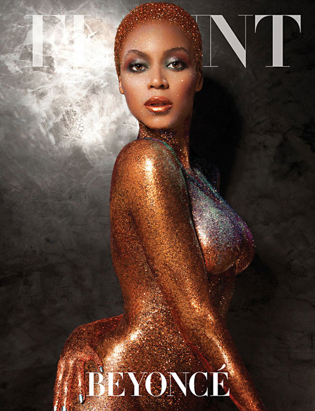 Beyonce Celebrity Porn - BeyoncÃ© Stuns in Nude Flaunt Magazine Cover - E! Online - CA