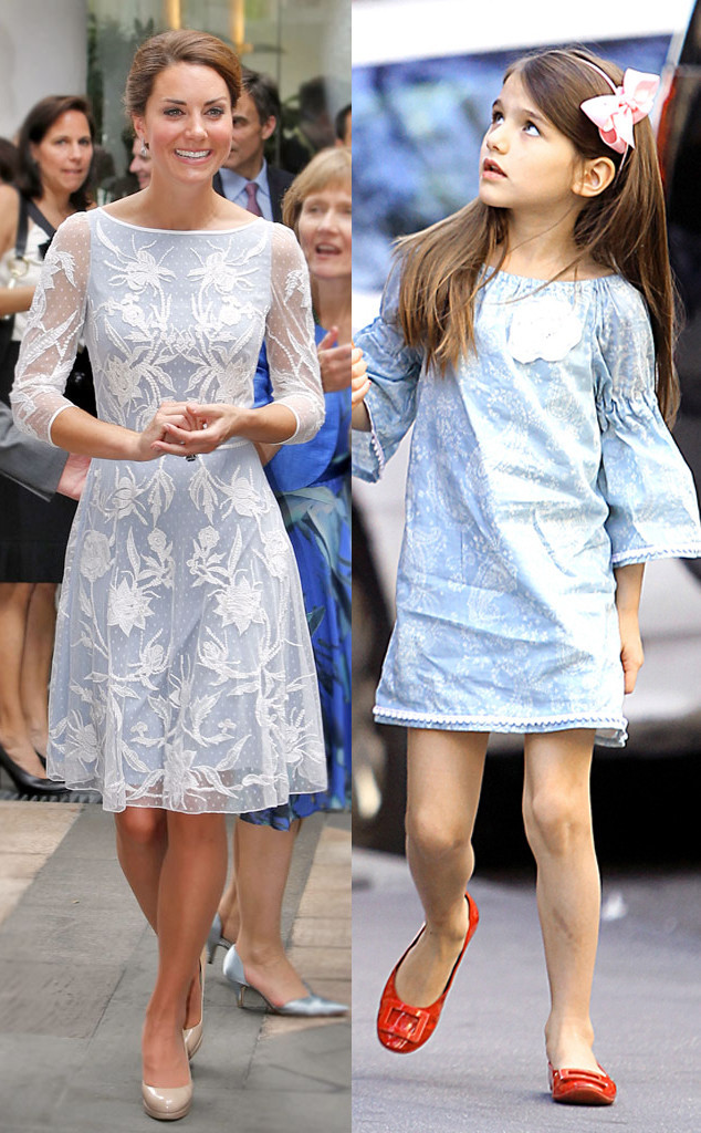 Ice Princesses from Kate Middleton & Suri Cruise's Matching Outfits | E ...