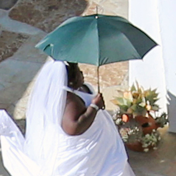 Gabourey Sidibe Pranks Jimmy Kimmel at His Wedding - E! Online