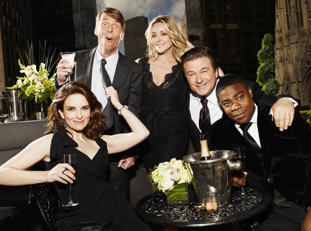 30 Rock, Tina Fey, Jack McBrayer, Jane Krakowski, Alec Baldwin, Tracy Morgan