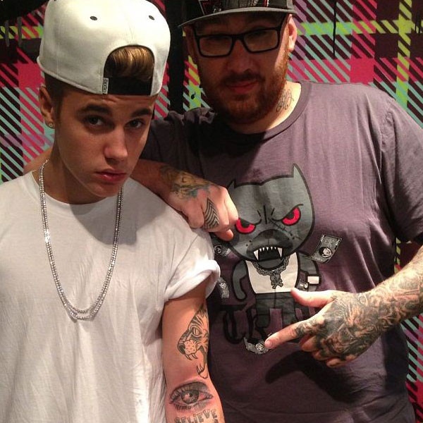 Justin Bieber Has New Tattoo Believe  Ghanammacom