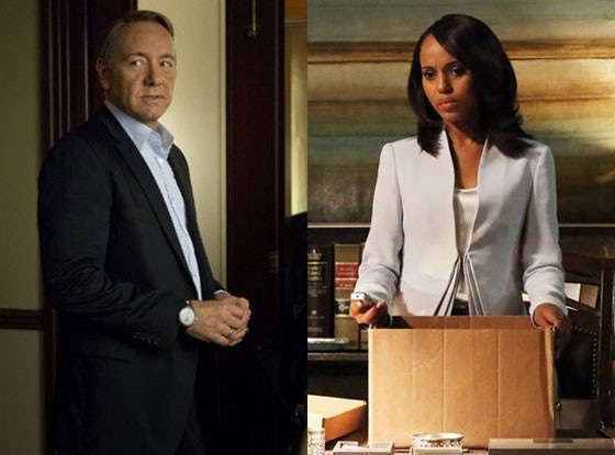 Kevin Spacey, House of Cards, Kerry Washington, Scandal