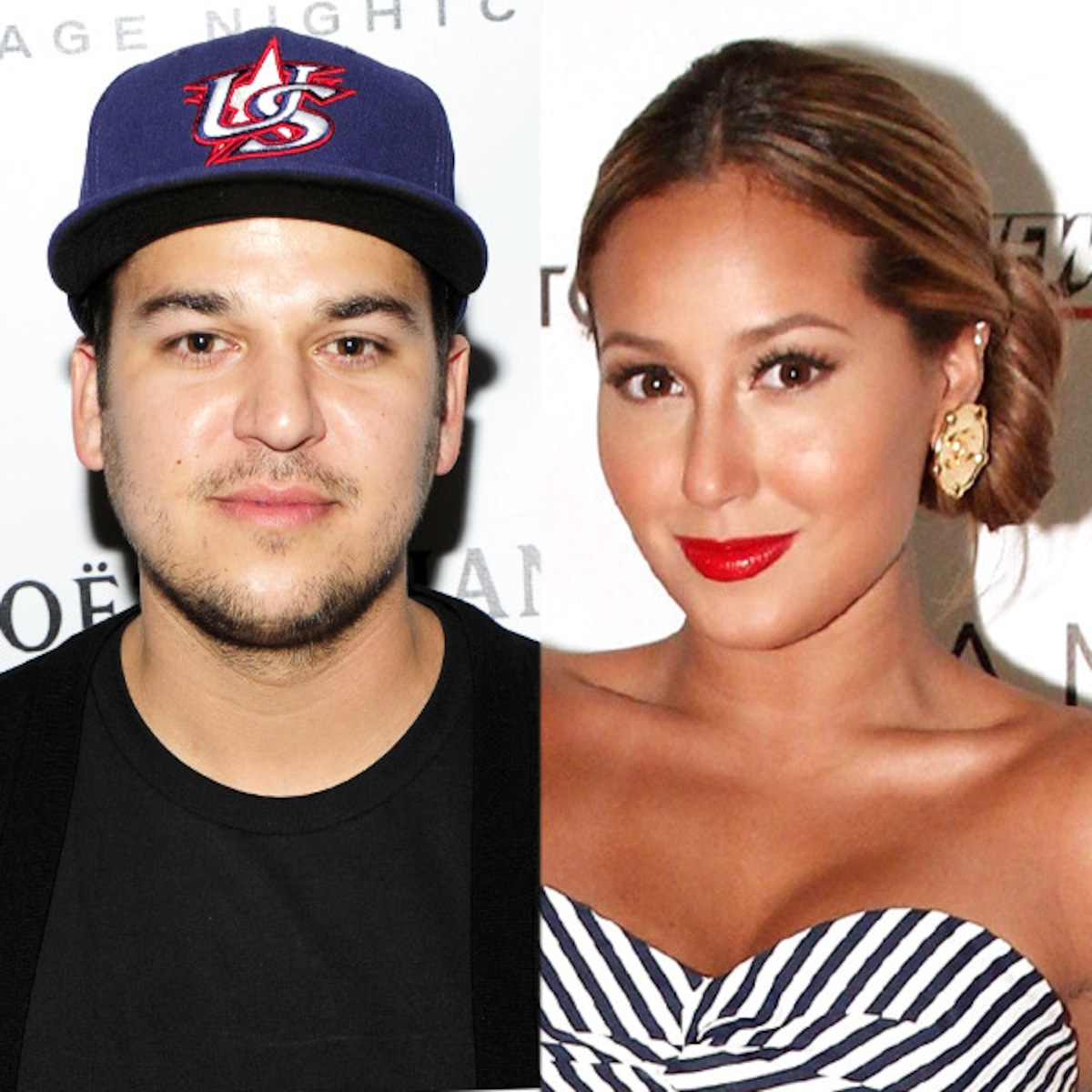 Adrienne bailon e rob kardashian tatuagem Adrienne Bailon Tired Of Rob Kardashian Booty Tattoo E Online