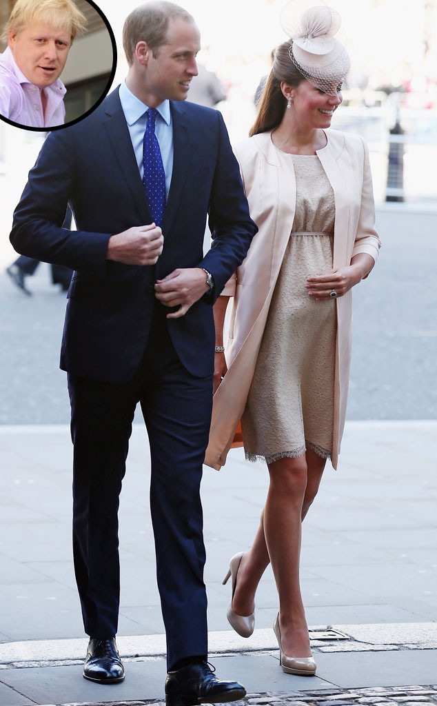Boris Johnson, Kate Middleton, Prince William